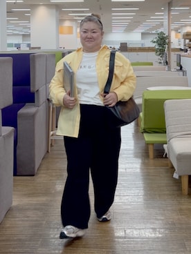 「アイテム（スーツセット）」を使った、KMさん（レディース・160cm）の春コーディネート