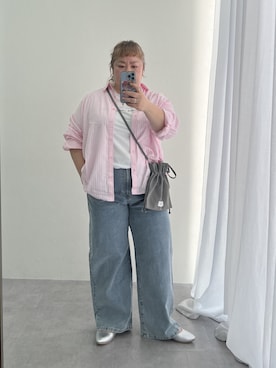 KMさん（レディース・160cm）の春コーディネート