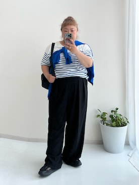 KMさん（レディース・160cm）の夏コーディネート