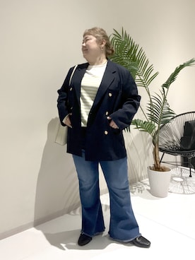 KMさん（レディース・160cm）の冬コーディネート