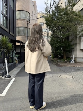 「EN NEUME（エンノイム）のアイテム」を使った、7m2r4nさん（レディース・158cm）の秋コーディネート