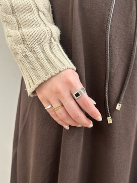 「TEN.（テン）のアイテム」を使った、Nishi Satsukiさん（レディース・156cm）の冬コーディネート