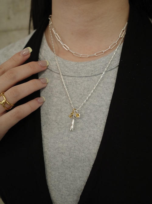 SILVER925 レクトチェーンネックレス（ネックレス）｜TEN.（テン