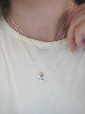 「アイテム（チャーム）」を使った、Nishi Satsukiさん（レディース・156cm）の春コーディネート