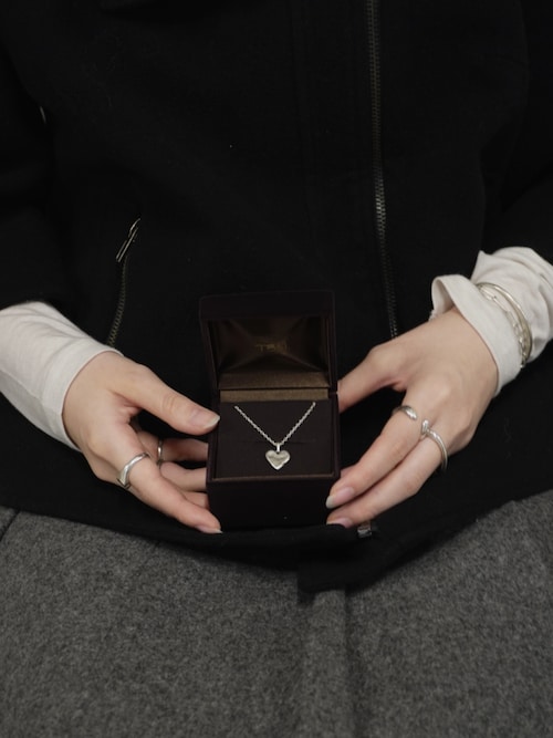 SILVER925 ハートシルフィウムネックレス（ネックレス）｜TEN.（テン