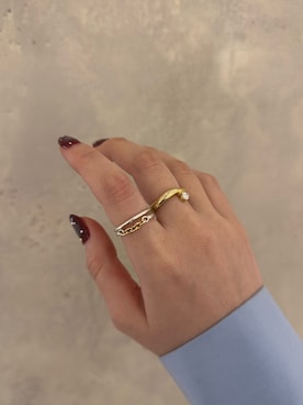 Nishi Satsukiさん（レディース・156cm）の冬コーディネート