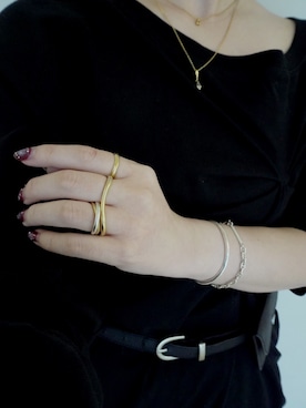 Nishi Satsukiさん（レディース・156cm）の春コーディネート