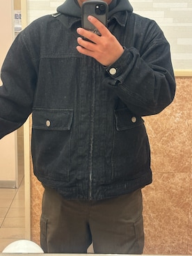 「ZOZO（ゾゾ）のアイテム」を使った、nakajimakaitoさん（メンズ・165cm）の冬コーディネート