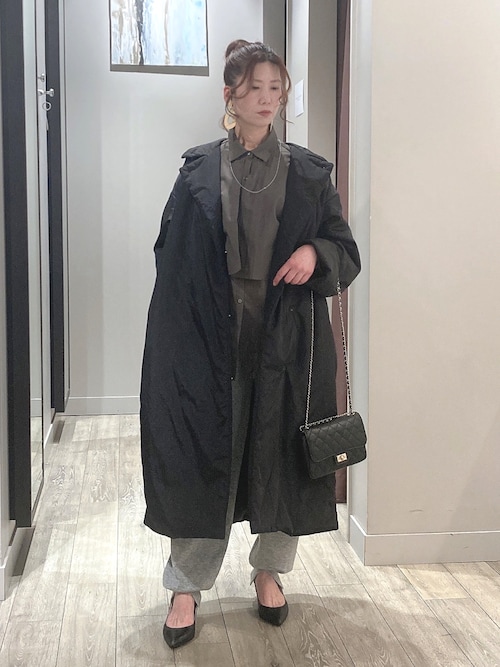 【試着のみ 極美品】any FAM 3WAY マルチコート　ライナー付　黒　LL 高垣 麗子×anyFAM 今買って春まで使い倒す「3wayマルチコート」