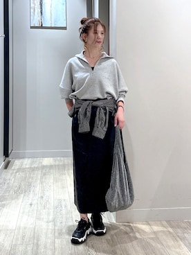 「スエット」｜みかんさん（レディース・162cm）の秋コーディネート