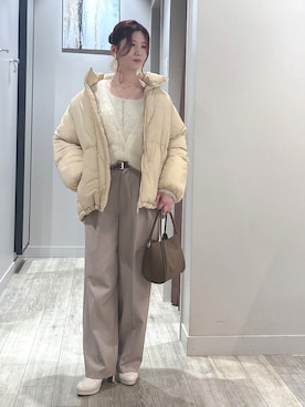 みかんさん（レディース・162cm）の冬コーディネート