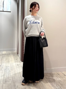 「スカート 」｜みかんさん（レディース・162cm）の秋コーディネート