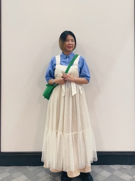 「niko and...（ニコアンド）のアイテム」を使った、sharon0109さん（レディース・163cm）の夏コーディネート