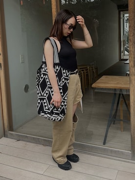 yukoさん（レディース・153cm）の夏コーディネート