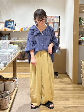 「アイテム（パンツ）」を使った、hara..さん（レディース・152cm・30代）の夏コーディネート