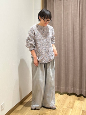 「studio CLIP（スタディオクリップ）のアイテム」を使った、hara..さん（レディース・152cm）の秋コーディネート