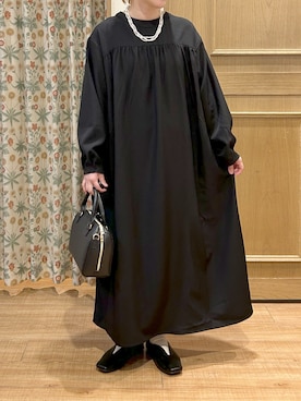 「アイテム（パンプス）」を使った、hara..さん（レディース・152cm）の冬コーディネート