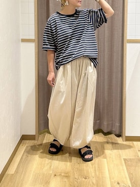 「アイテム（帽子）」を使った、hara..さん（レディース・152cm・30代）の夏コーディネート