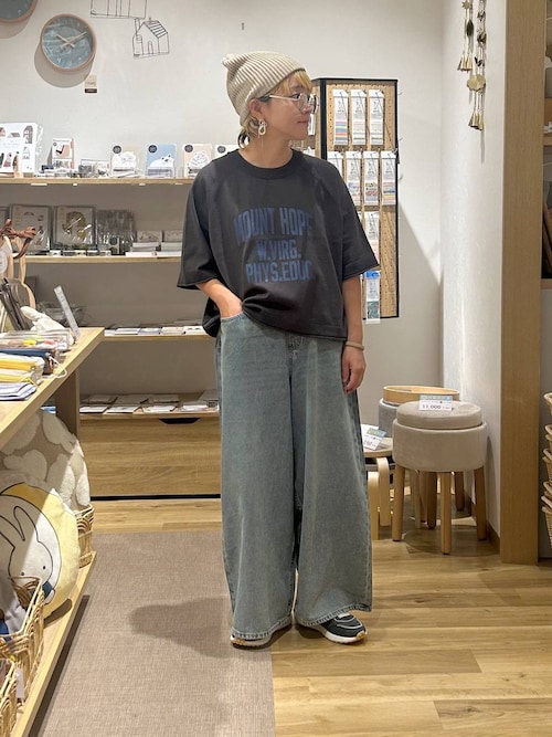 12ゲージロゴプリントニットTシャツ（Tシャツ/カットソー