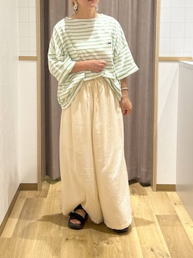 「アイテム（帽子）」を使った、hara..さん（レディース・152cm・30代）の夏コーディネート