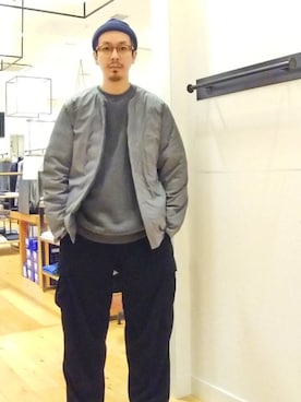 「アーバンアウトドア」｜工藤寧さん（メンズ・176cm）の秋コーディネート
