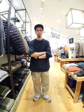 工藤寧さんのコーディネート