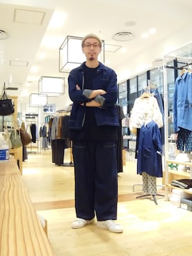 工藤寧さん（メンズ・176cm・30代）の秋コーディネート