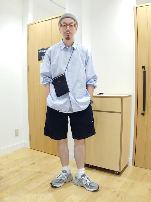 ストライプロングスリーブシャツ