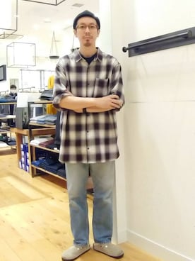 工藤寧さんのコーディネート