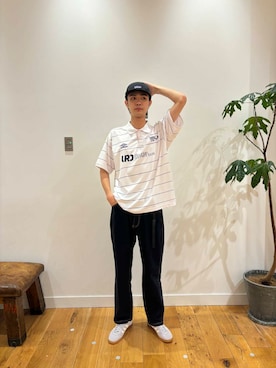 「アイテム（その他トップス）」を使った、Yukiyaさん（メンズ・185cm）の夏コーディネート