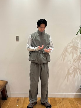 「アイテム（スウェット）」を使った、Yukiyaさん（メンズ・185cm）の夏コーディネート