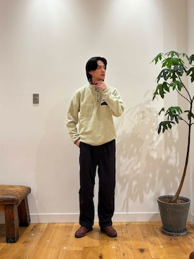 「アイテム（その他トップス）」を使った、Yukiyaさん（メンズ・185cm）の秋コーディネート