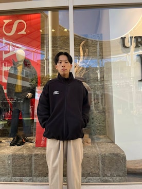 「アーバンリサーチドアーズ」｜「アイテム（その他アウター）」を使った、armrckrさん（メンズ・163cm）の冬コーディネート