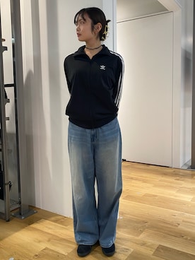 「アイテム（ジャージ）」を使った、koyukiさん（レディース・164cm）の秋コーディネート