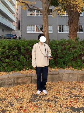 「YOEL（ヨエル）のアイテム」を使った、okometonjiruさん（メンズ・167cm）の冬コーディネート