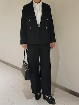 LISAさん（レディース・156cm）の冬コーディネート