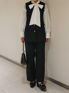 LISAさん（レディース・156cm）の冬コーディネート