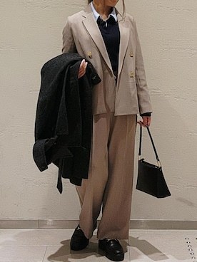 LISAさん（レディース・156cm）の冬コーディネート