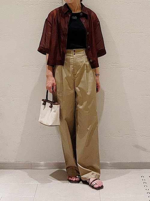 ロペ　ベージュ ワイドチノパンツ 新品　今期秋冬物 trim_fce_item65e2db8a2881c.jpg