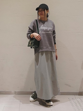 LISAさん（レディース・156cm）の秋コーディネート