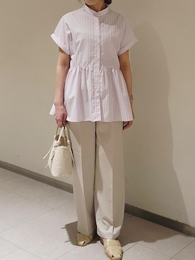 LISAさん（レディース・156cm）の夏コーディネート