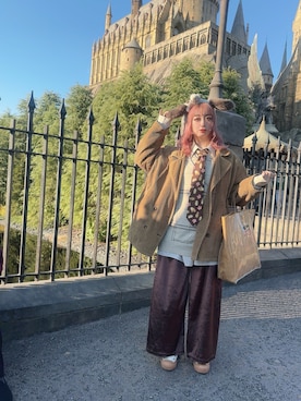 「アイテム（フォーマルスーツ/小物）」を使った、misatoさん（レディース・155cm）の秋コーディネート