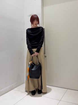 森あずささん(レディース・152cm)の冬コーディネート