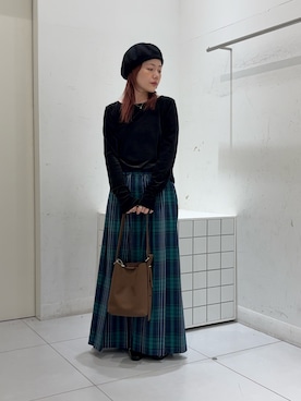 森あずささん(レディース・152cm)の秋コーディネート