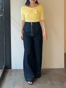 ラグナムーン POLO BCS アシンメトリーリブニット - メルカリ