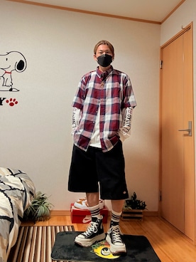 「アイテム（その他パンツ）」を使った、papasfurugiさん（メンズ・172cm）の夏コーディネート
