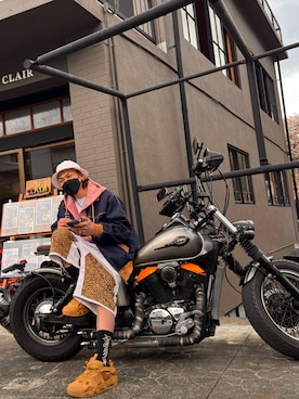 「SITRY（シトリー）のアイテム」を使った、papasfurugiさん（メンズ・172cm）の春コーディネート