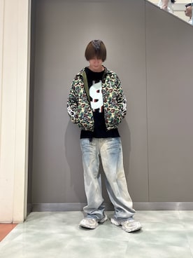 「アイテム（ナイロンジャケット）」を使った、tanshio03さん（メンズ・181cm）の夏コーディネート