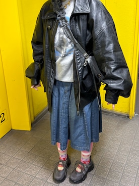 「menue（メヌエ）のアイテム」を使った、🥓🥚さん（レディース・151cm）の夏コーディネート