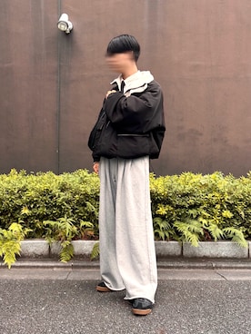 「アイテム（ネクタイ）」を使った、昂優さん（メンズ・175cm）の秋コーディネート